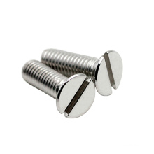 Slotted Flat Head Machine Screw